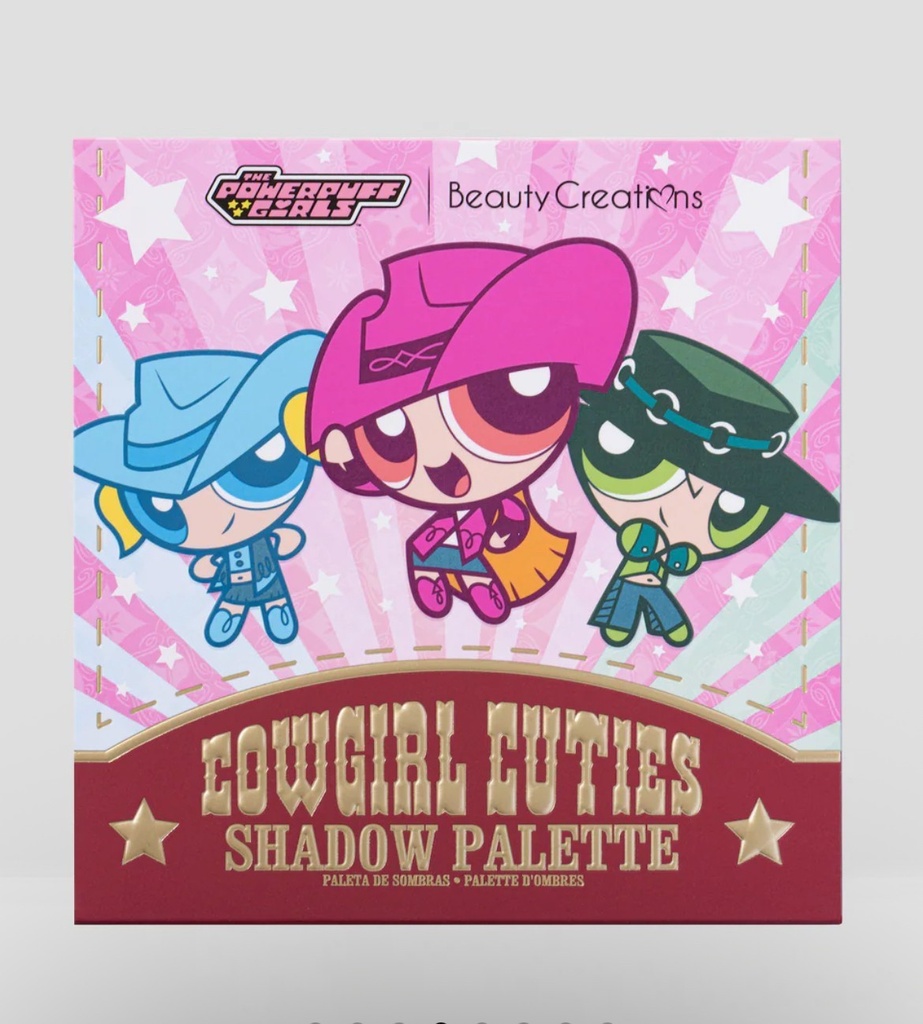 Coleccion Chicas Super Poderosas Beauty creations - Paleta Sombras