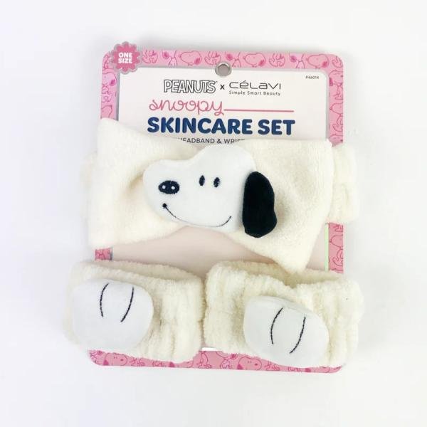 Peanuts x Celavi Snoopy set skincare