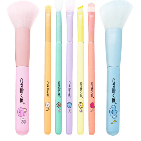 The Crème Shop - BT21 Baby – Set de 7 Brochas de Maquillaje