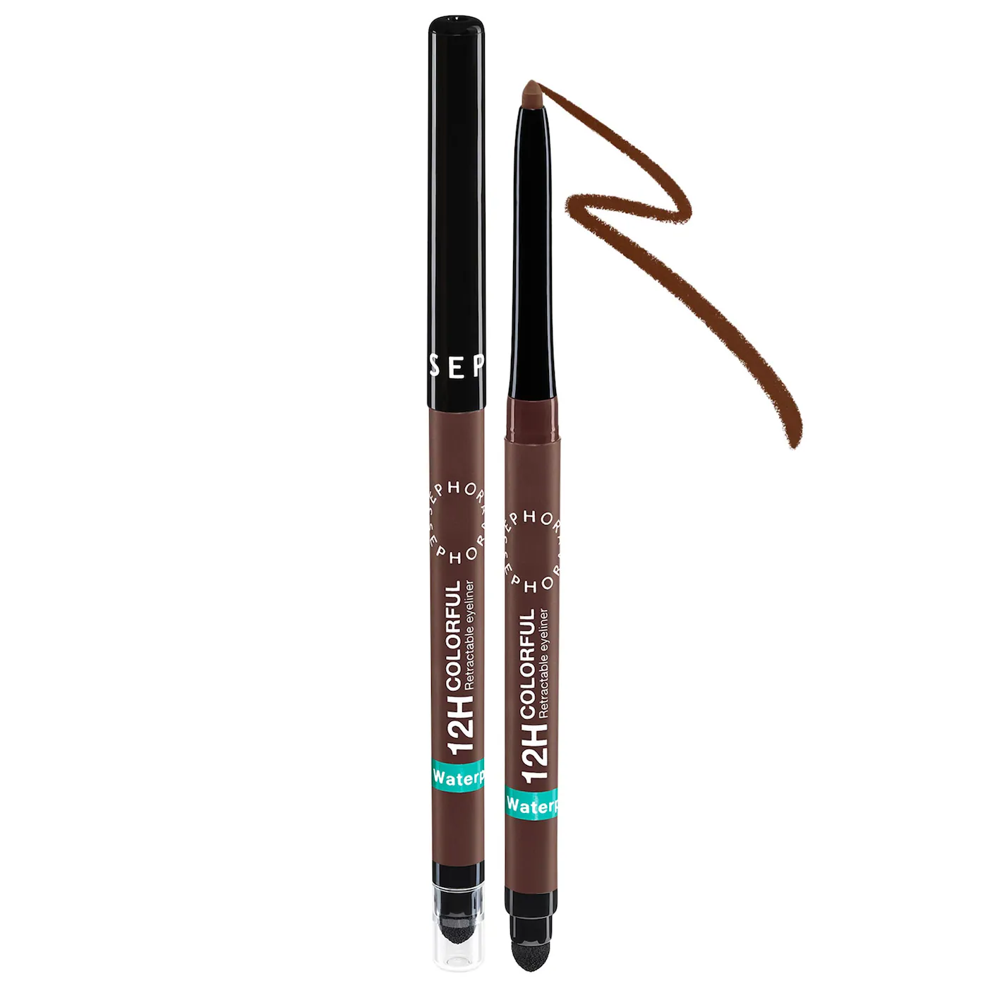 SEPHORA 12H delineadores - Delineador Ojos (Chocolate Brown)