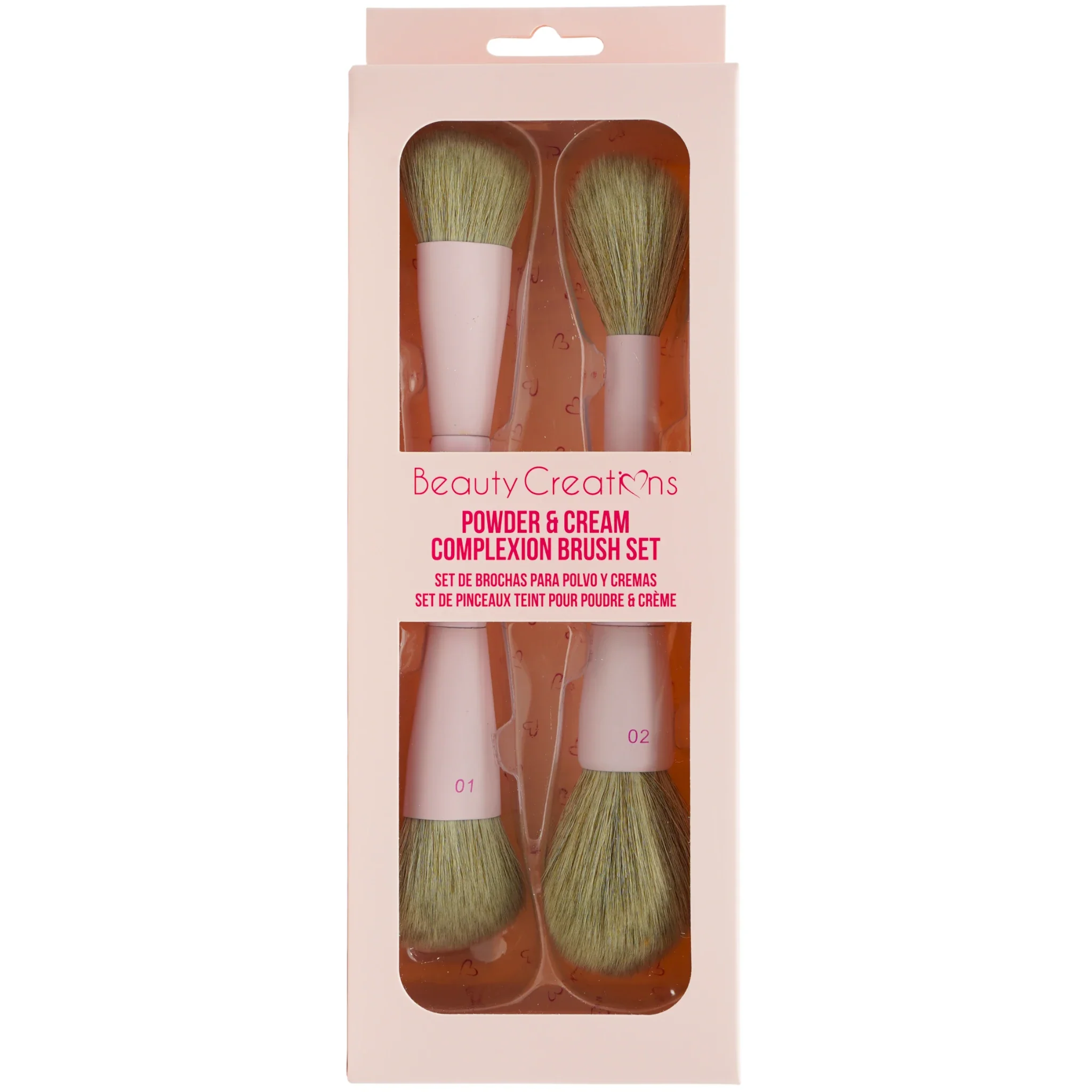Sets de Brocha para Polvos y Cremas - Beauty Creations