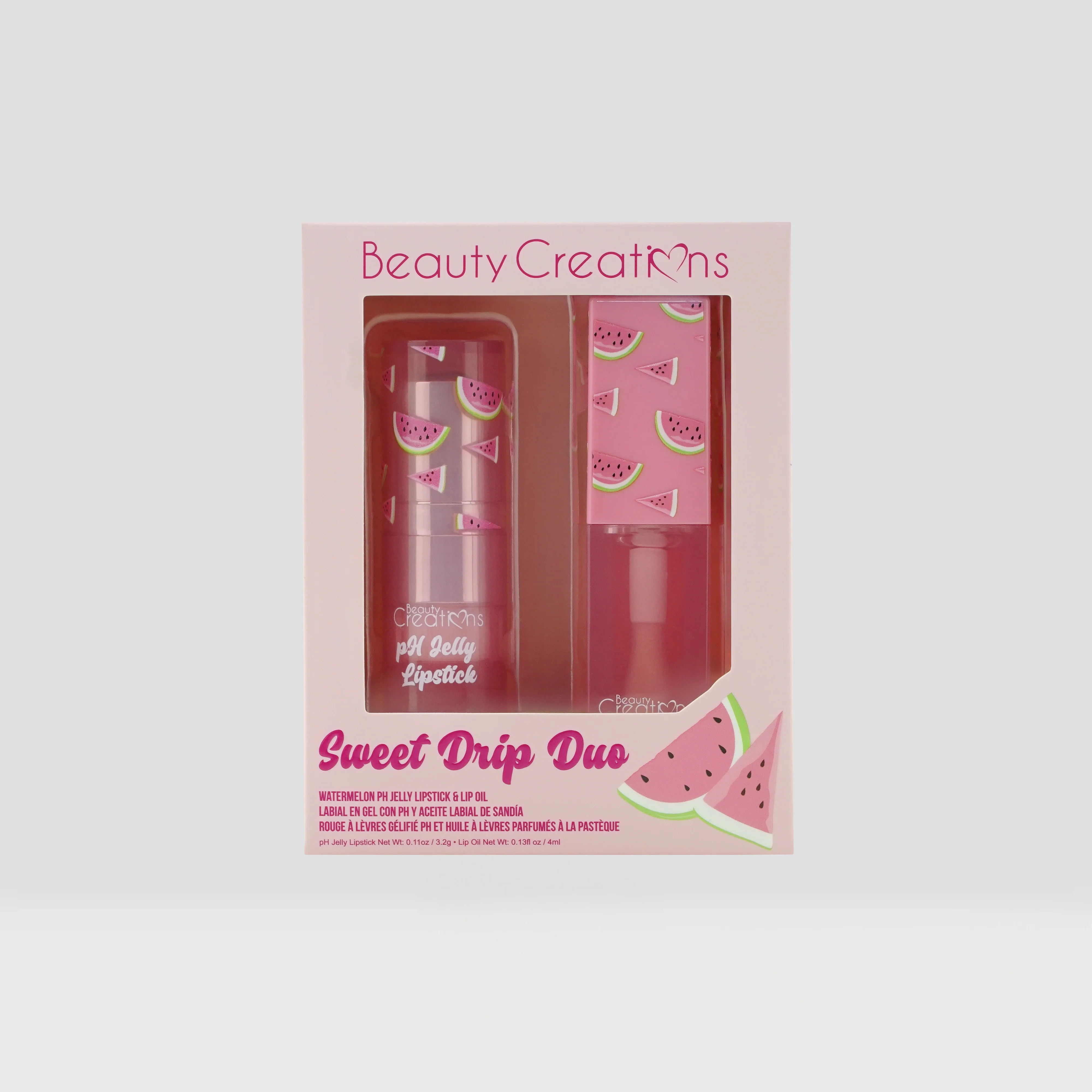 Barra y Aceite Labial Sweet Drip Duo Sandía Ph Jelly - Beauty Creations