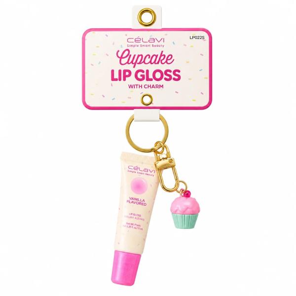 BRILLO LABIAL CUPCAKE CON LLAVERO CELAVI 10ML